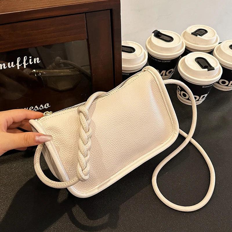 Leather Crossbody Bags - Piña Colada