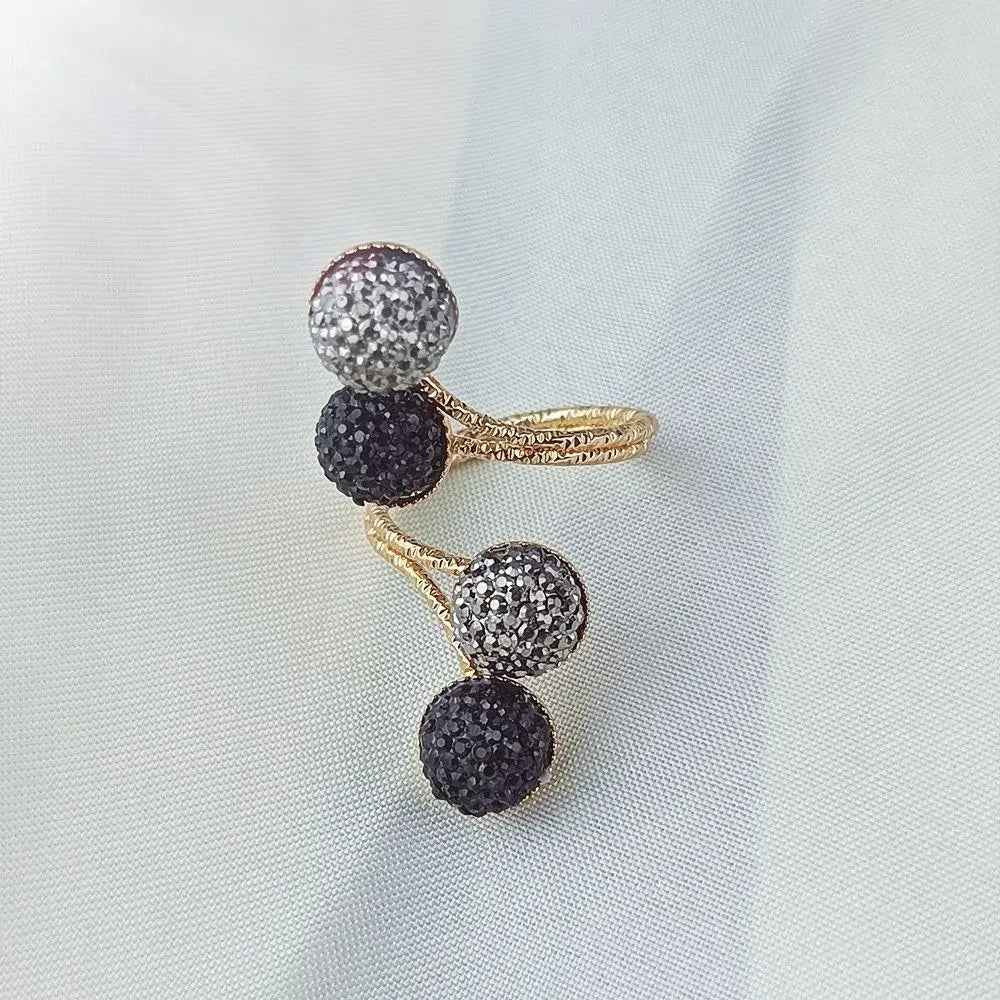 Crystal Stone Rings - Piña Colada