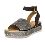 Platform Sandals Wedges - Piña Colada