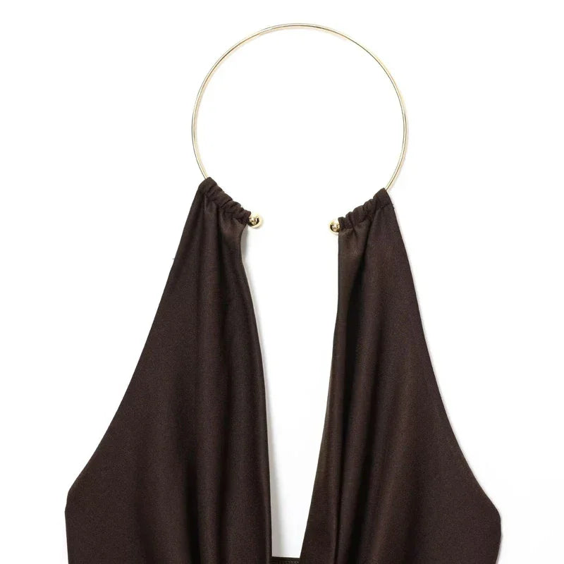 Bodysuit Backless Body