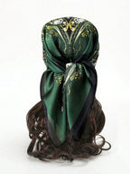 Silk Square Scarf Spring - Piña Colada