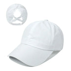 Caps Cross Ponytail Hat Mesh Quick-Drying