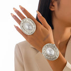 2Pcs/Set Circle Chunky - Piña Colada