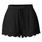 Lace Loose Shorts - Piña Colada