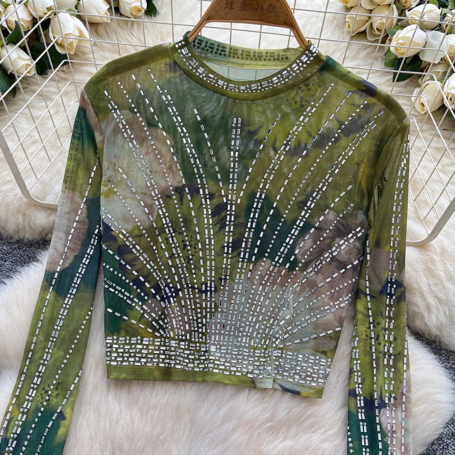 Long Sleeves O Neck Shirts - Piña Colada