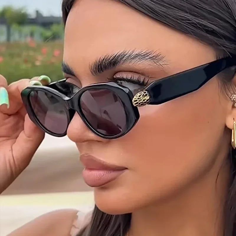 Vintage Cat Eye Sunglasses - Piña Colada