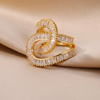 New Design Zircon Rings for Women - Piña Colada