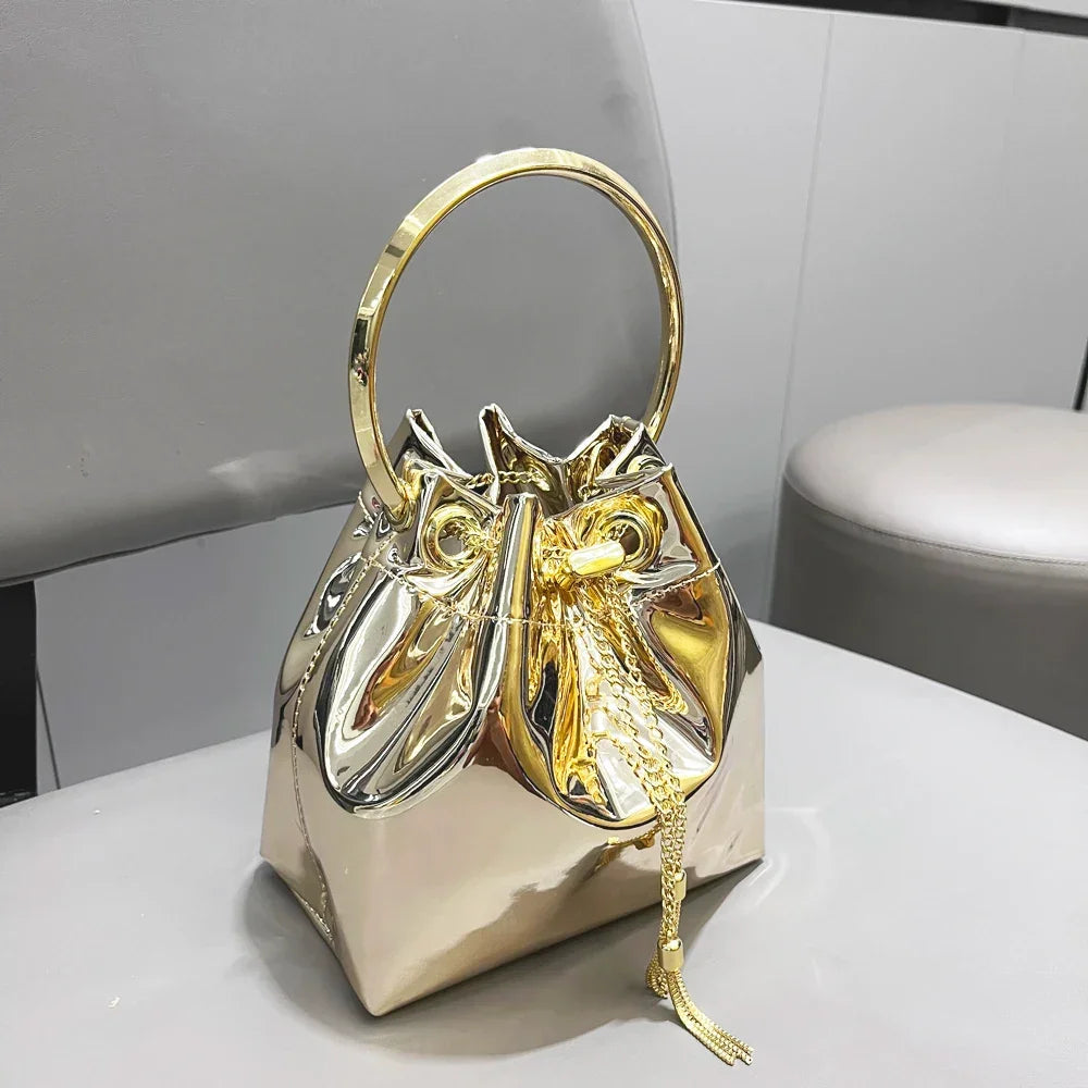 Evening clutch Bag Bucket - Piña Colada