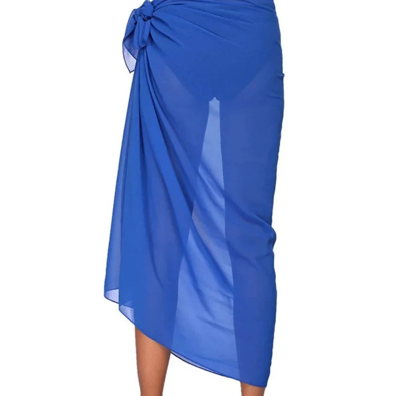 Beach Long Skirt Chiffon - Piña Colada