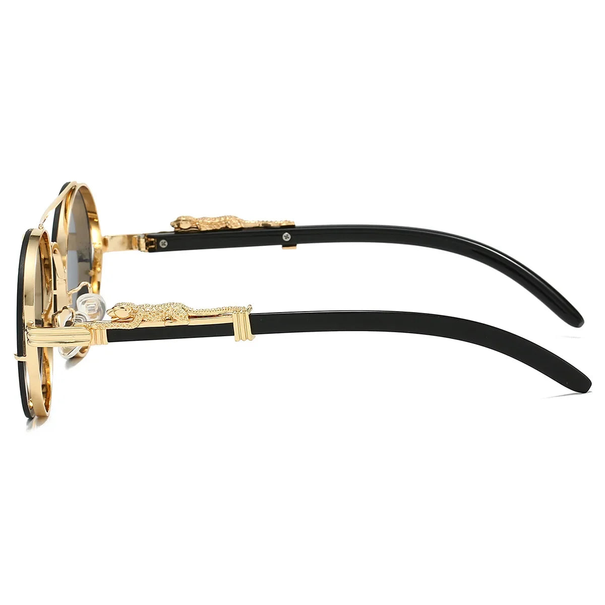 Vintage Round Sunglasses - Piña Colada