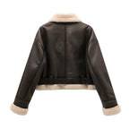 Thick Warm Jacket Coat - Piña Colada