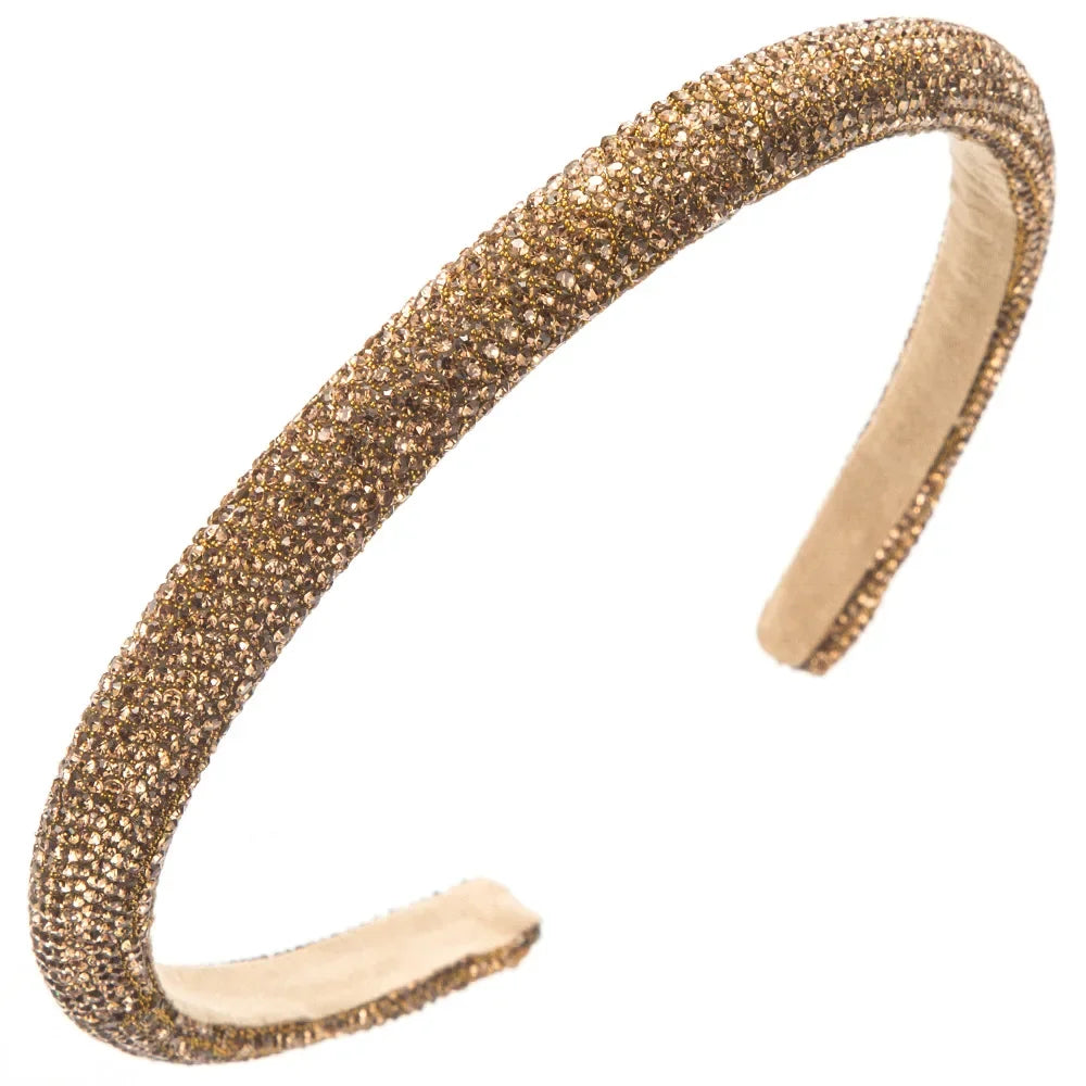 Rhinestone Small Hairband - Piña Colada