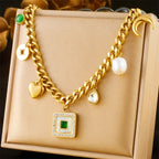 316L Stainless Steel Necklace New Trend - Piña Colada