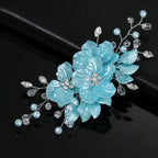 Flower Hair Clip - Piña Colada