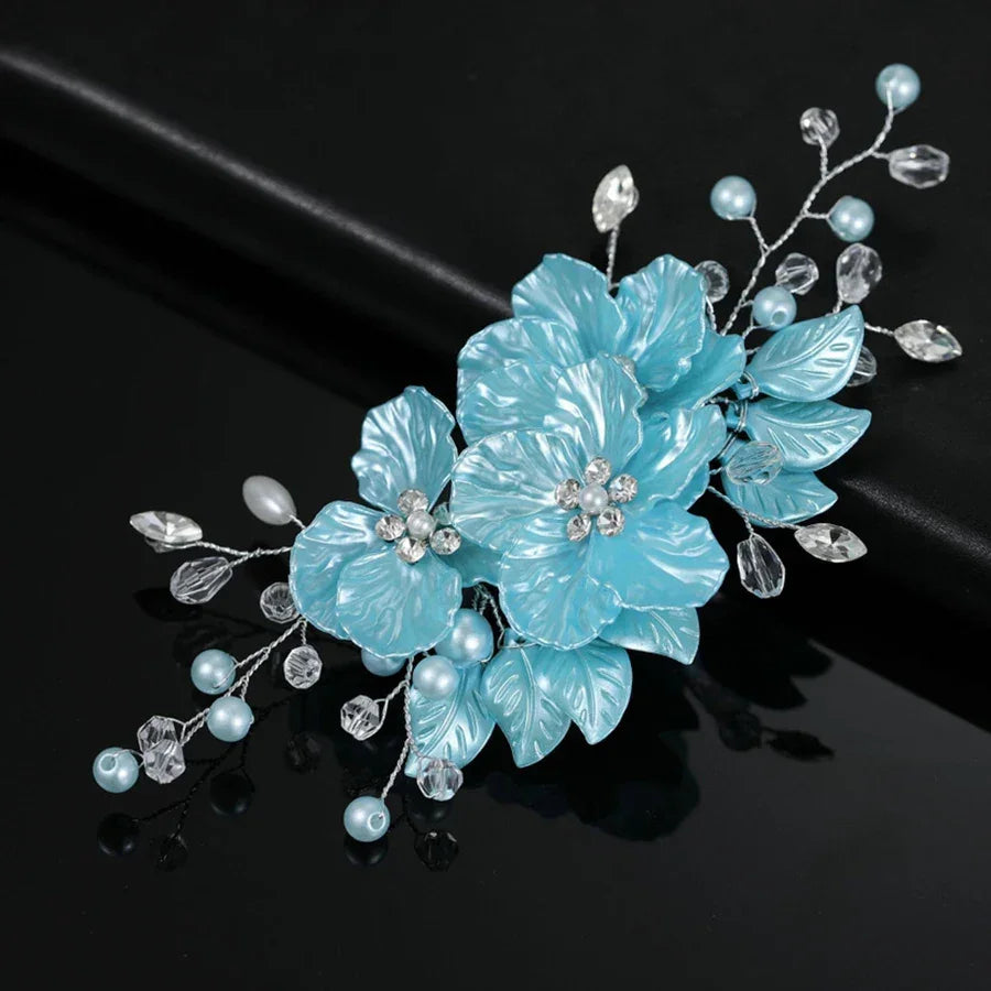 Flower Hair Clip - Piña Colada