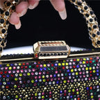 CLUTCH GLITTER BAG FOR EVENING - Piña Colada