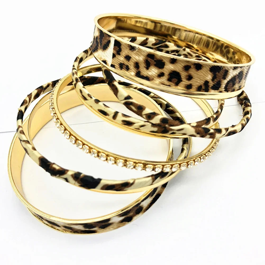 Leopard Print Sterling Silver Miss - Piña Colada