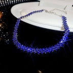 Full Rhinestone Choker - Piña Colada