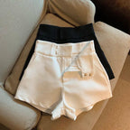Streetwear Shorts Elegant High Waist - Piña Colada