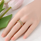 925 Sterling Ring Gold - Piña Colada