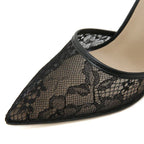 Kcenid Mesh Slingback Heels - Piña Colada