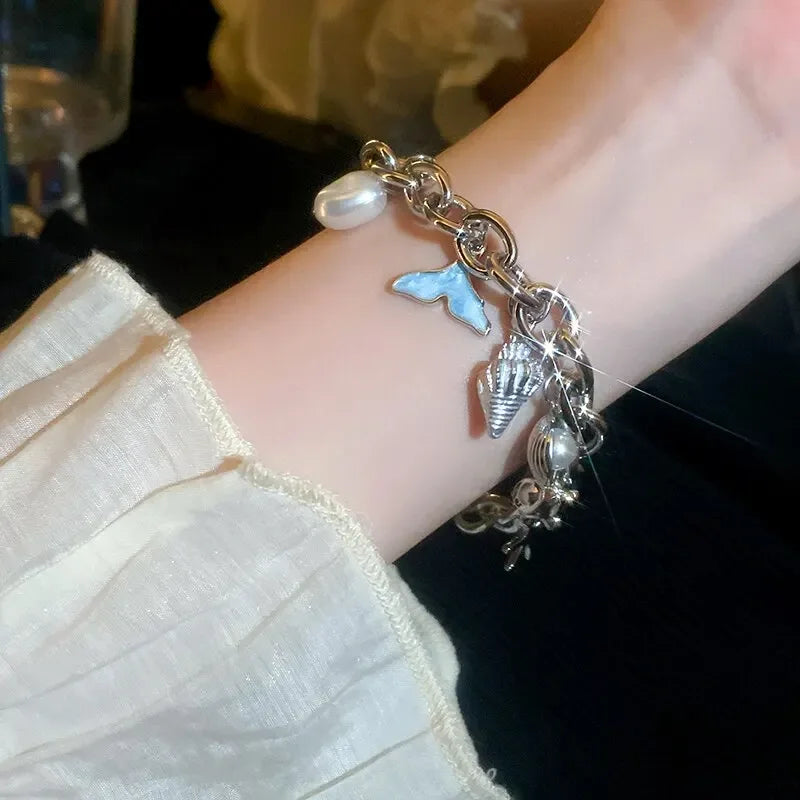 Starfish Shell Bracelets - Piña Colada