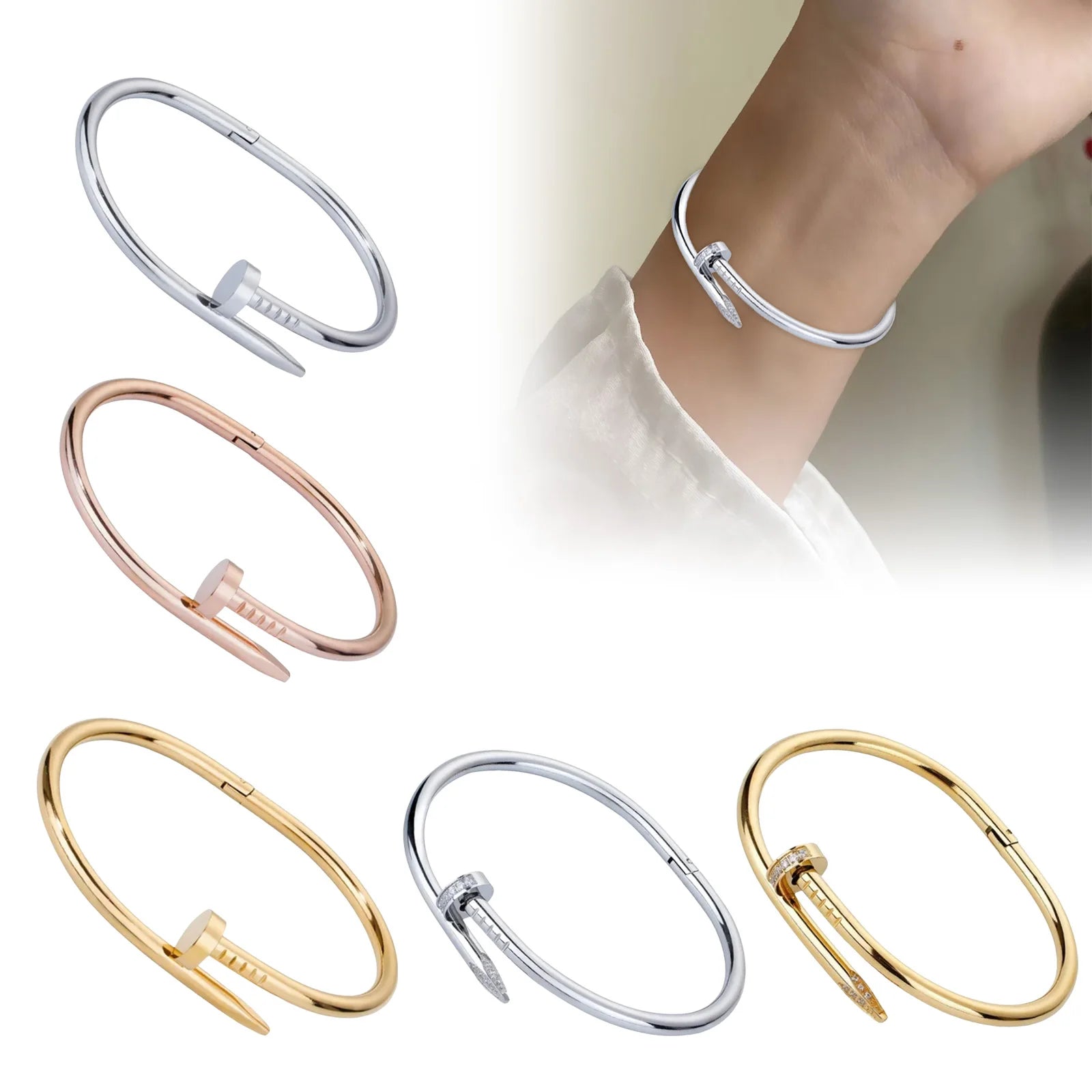 Cuff Bangle Bracelet