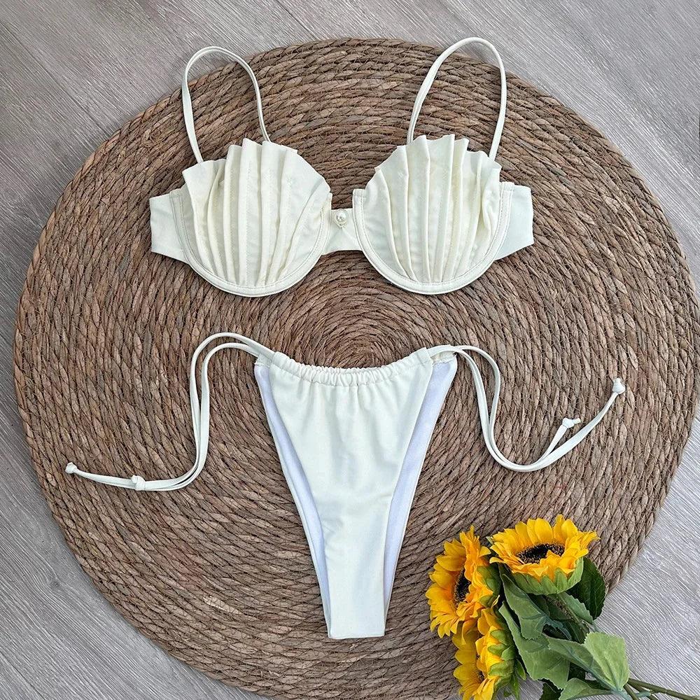 Shell Micro Bikini - Piña Colada