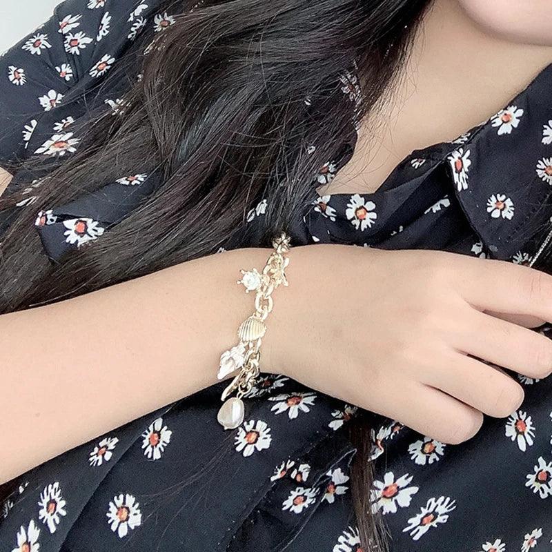 Starfish Shell Bracelets - Piña Colada