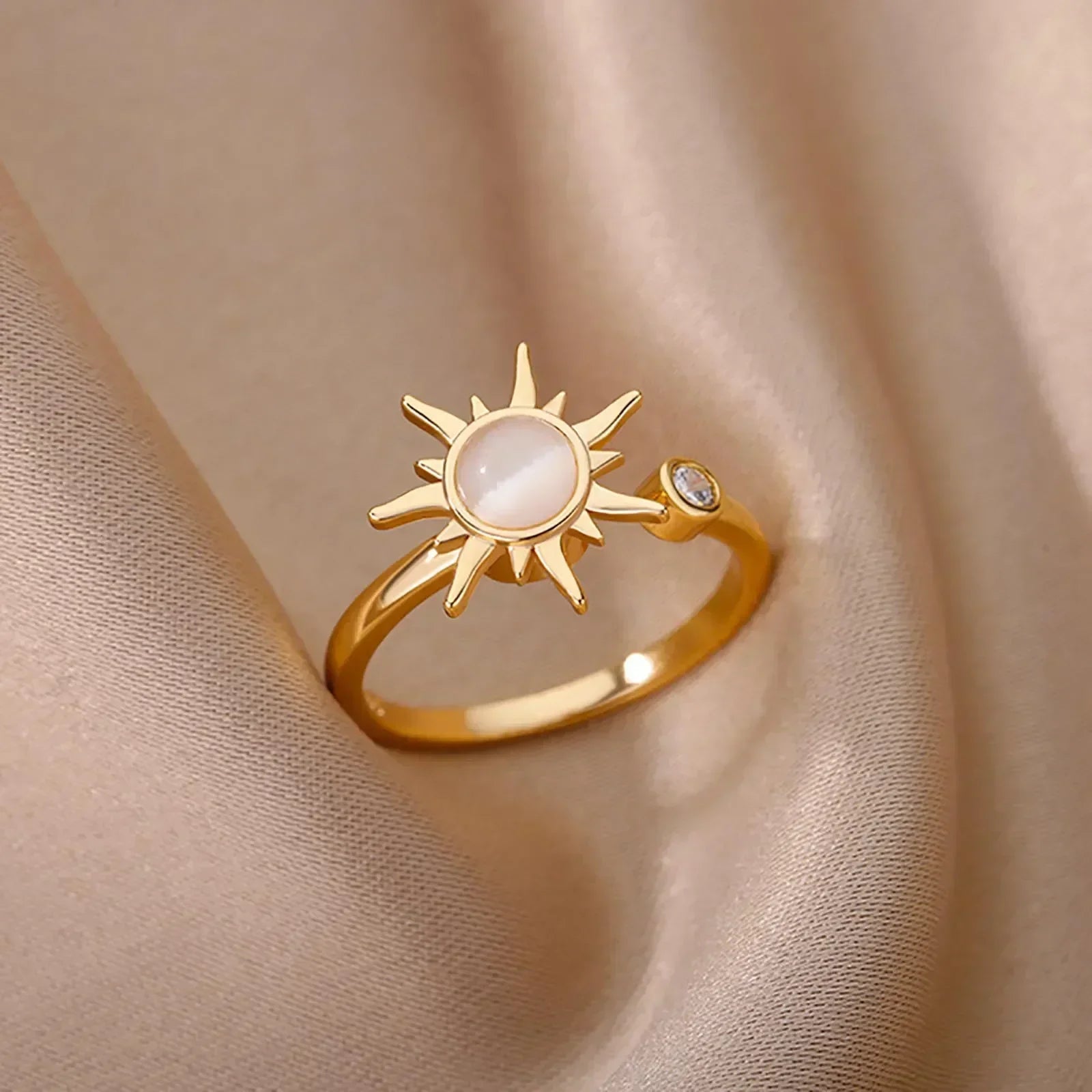 Stainless Steel Rings Aesthetic - Piña Colada