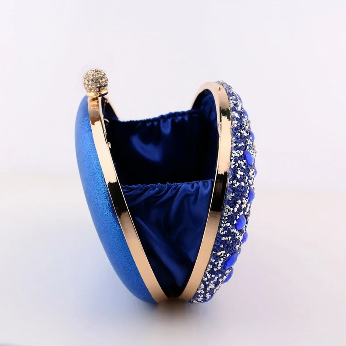 Crystal Floral Evening Clutch - Piña Colada
