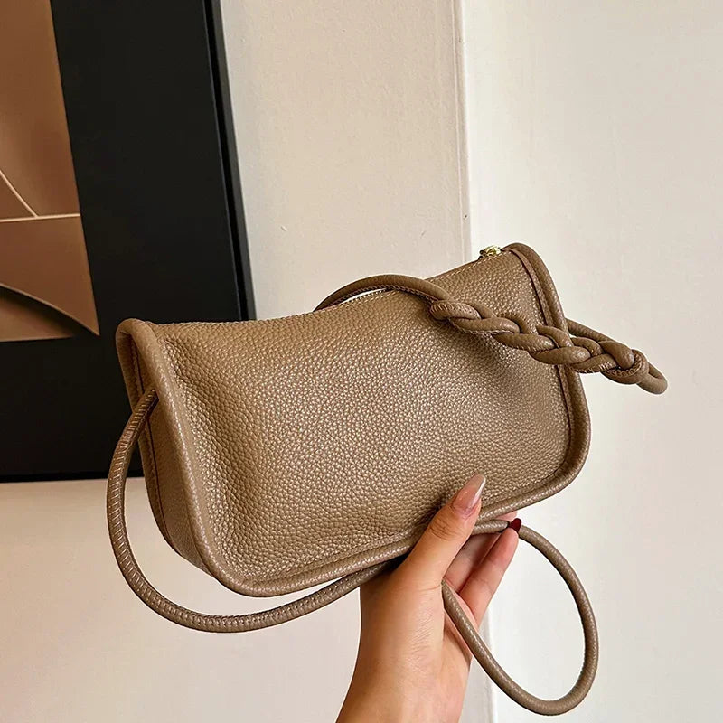 Leather Crossbody Bags - Piña Colada
