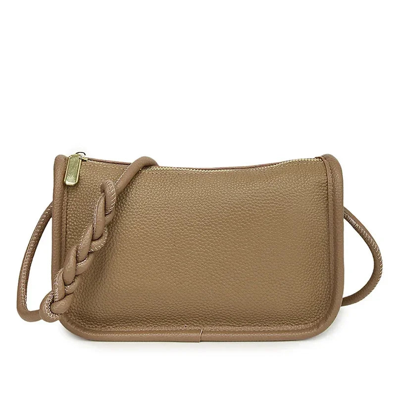 Leather Crossbody Bags - Piña Colada