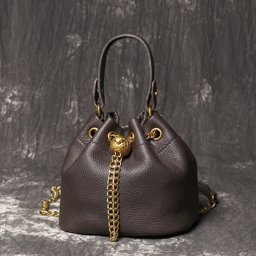 Handbag Genuine Leather - Piña Colada