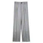 Office Wear Straight Pants - Piña Colada