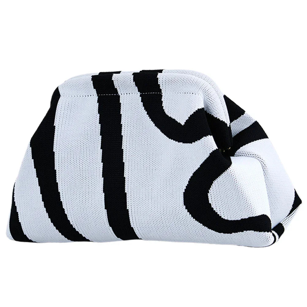 Clutch Bag Striped Color - Piña Colada