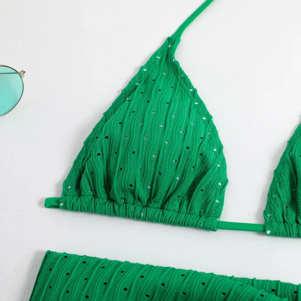 Bikini 3 Pieces Thong - Piña Colada