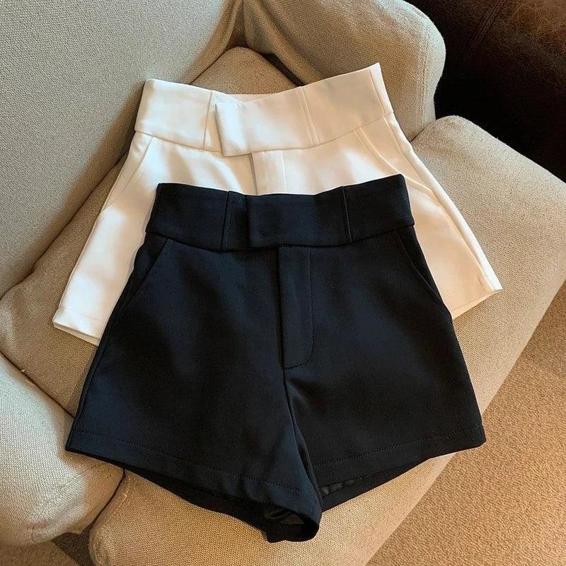 Streetwear Shorts Elegant High Waist - Piña Colada
