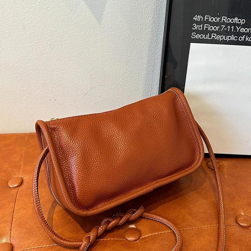 Leather Crossbody Bags - Piña Colada