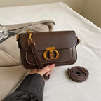 Casual Leather Satchel Bag for Women - Piña Colada