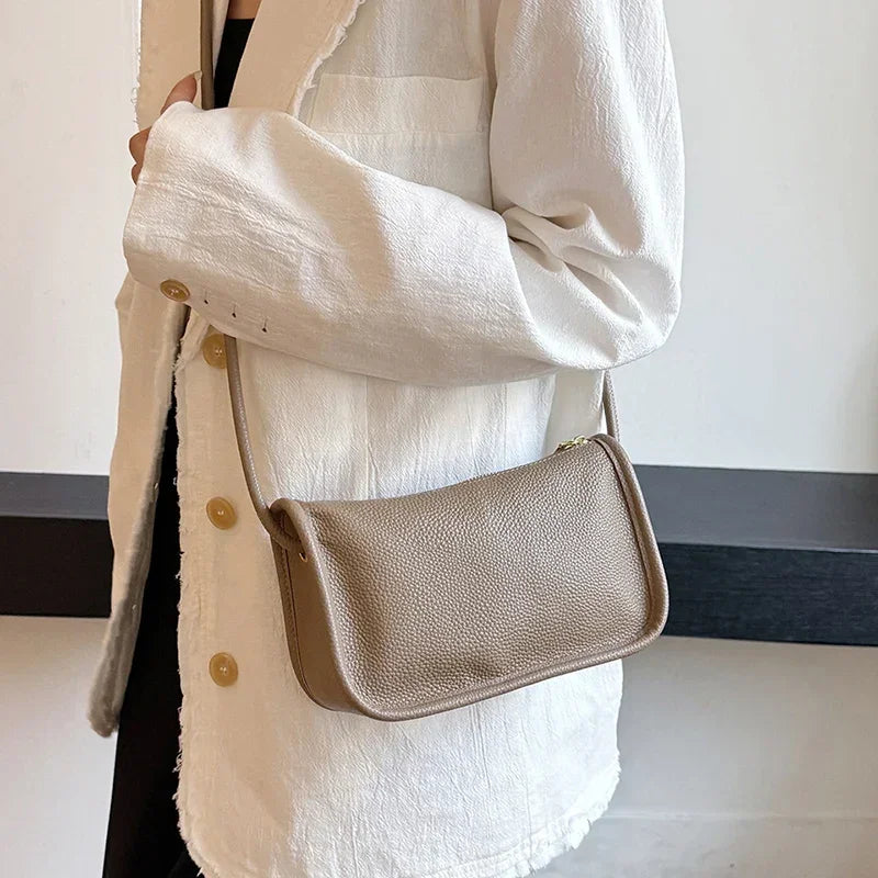 Leather Crossbody Bags - Piña Colada