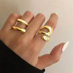 Pearl Ring Shape Gold - Piña Colada