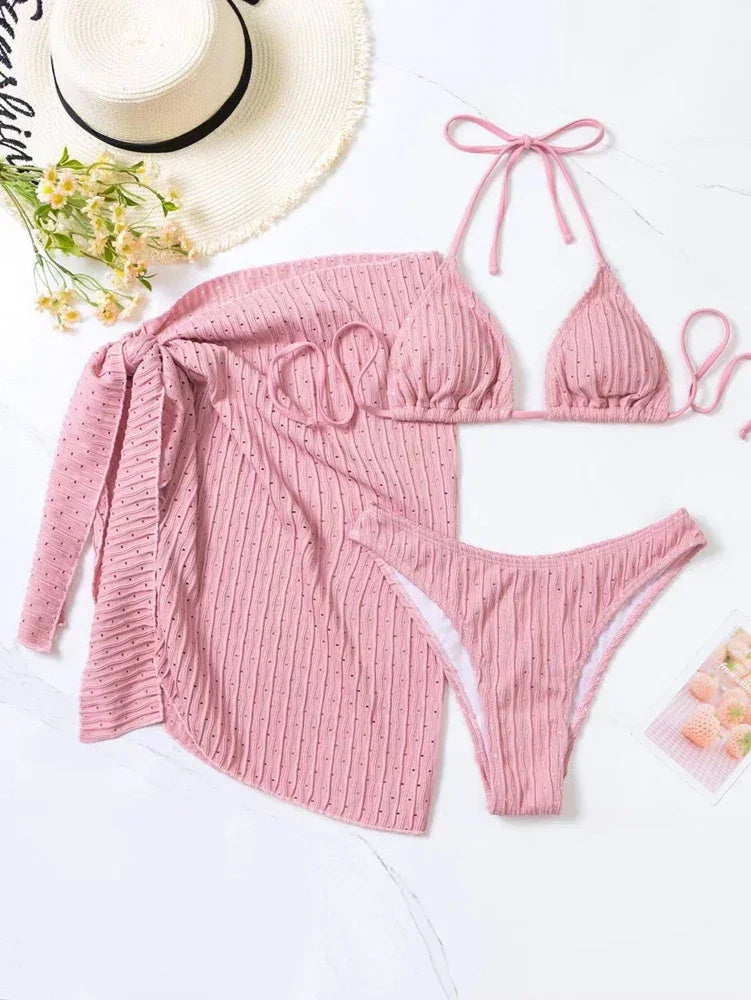 Bikini 3 Pieces Thong - Piña Colada