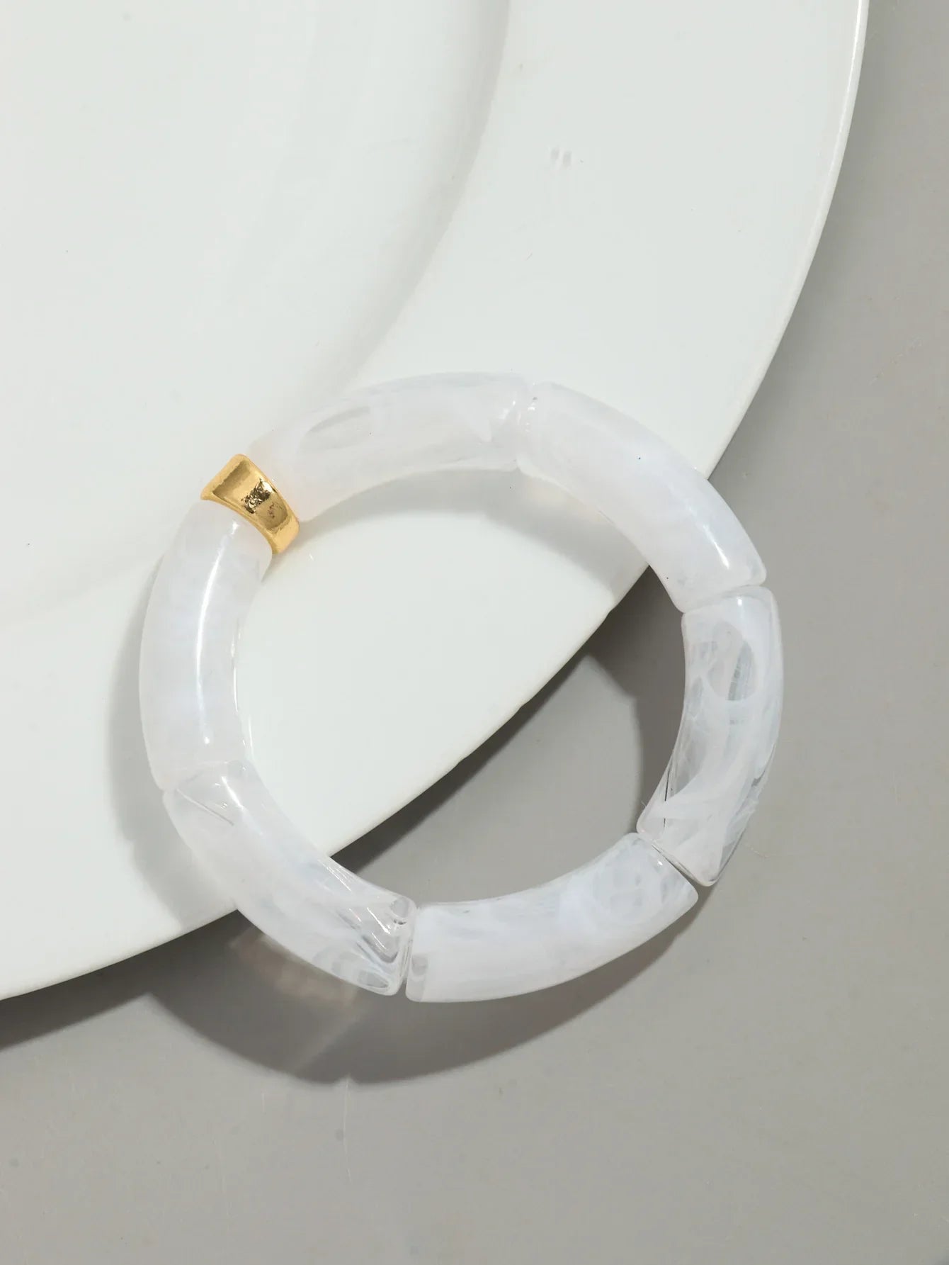Acrylic Design Bracelet - Piña Colada