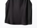 Satin Backless Camisole – Elegant Summer Essential - Piña Colada