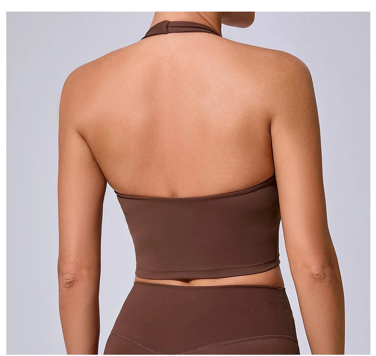 Sports Bra Neck High Support