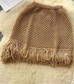 Knitting Tassels Skirt - Piña Colada