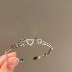 Luxury Rotatable Zircon Four-Leaf - Piña Colada
