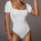 Essential Slim Jersey Bodysuit - Piña Colada
