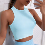 Striped Stretch Knit Tank Top - Piña Colada